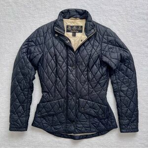 Barbour Women's Navy Quilted Utility Jacket